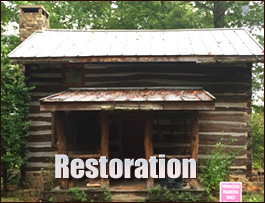 Historic Log Cabin Restoration  Jewett, Ohio